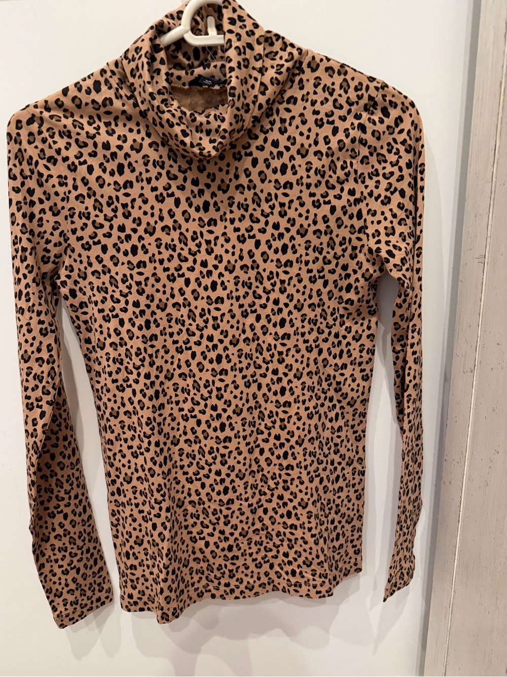 NWT - J. Crew Leopard Print Turtleneck